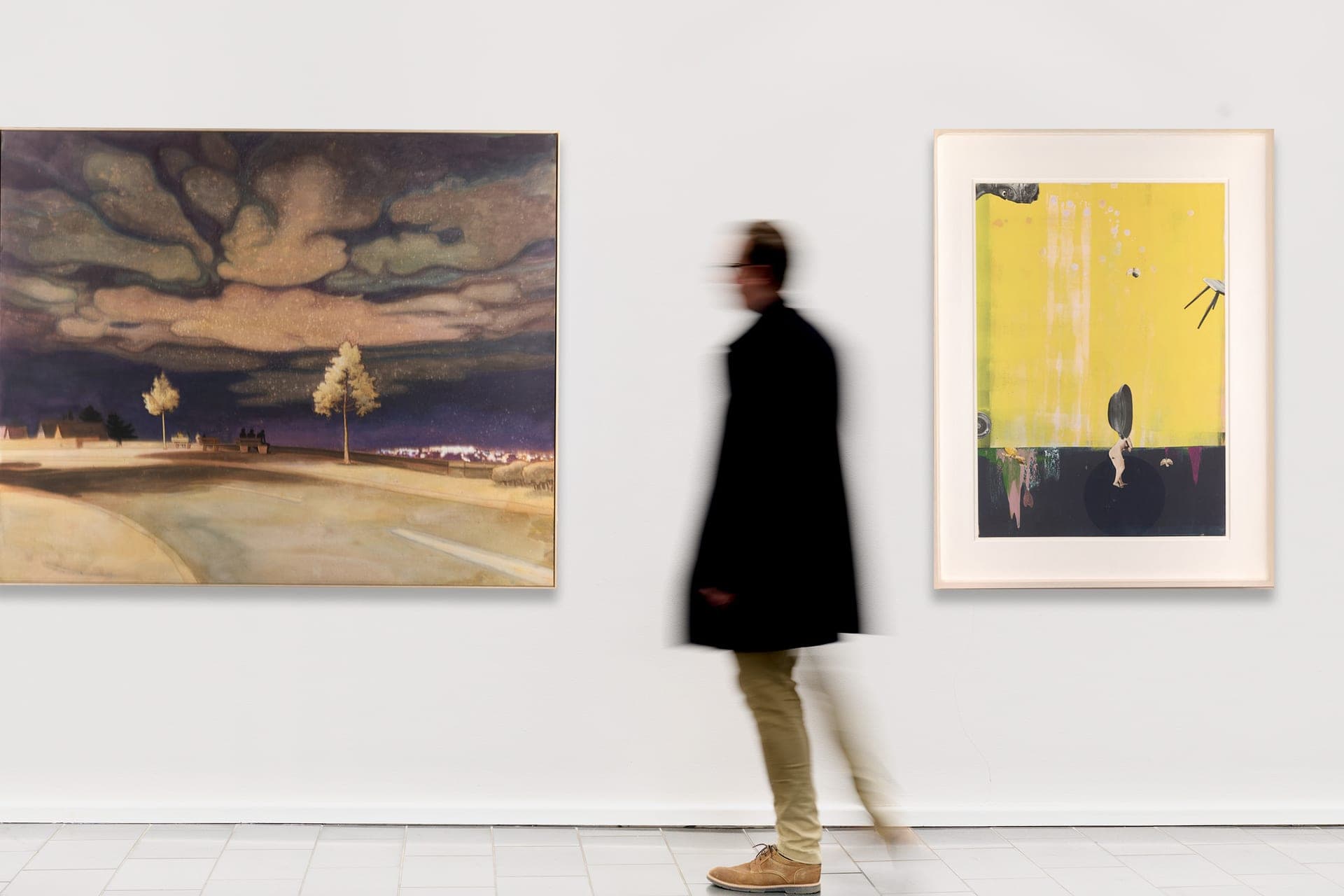Ausstellungsansicht artserver in Berlin