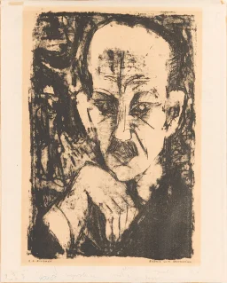 Bildnis Carl Sternheims – Hauptbild