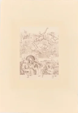 Abraham und die drei Engel – Hauptbild